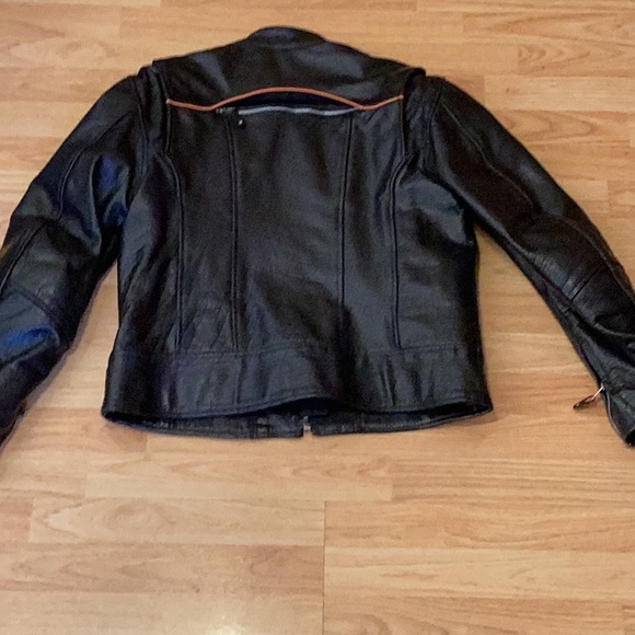 Leather Motorcycle Riding Jacket - Picture 5 of 5
